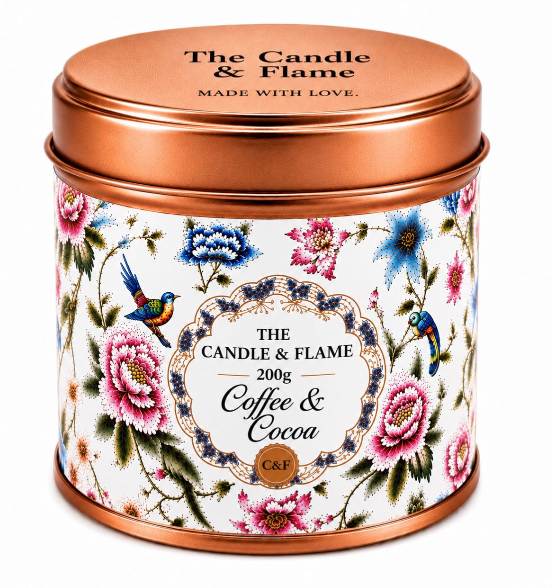 Coffee & Cocoa Scented Candle - 20cl/200g