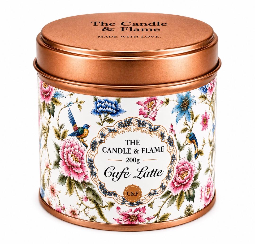Cafe Latte Scented Candle - 20cl/200g