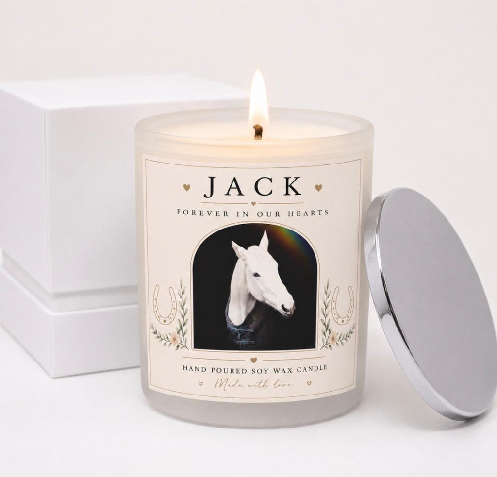Personalised Pet Memorial Candle -  35cl/350g