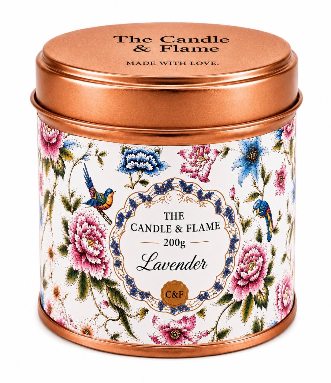 Lavender Scented Candle - 20cl/200g