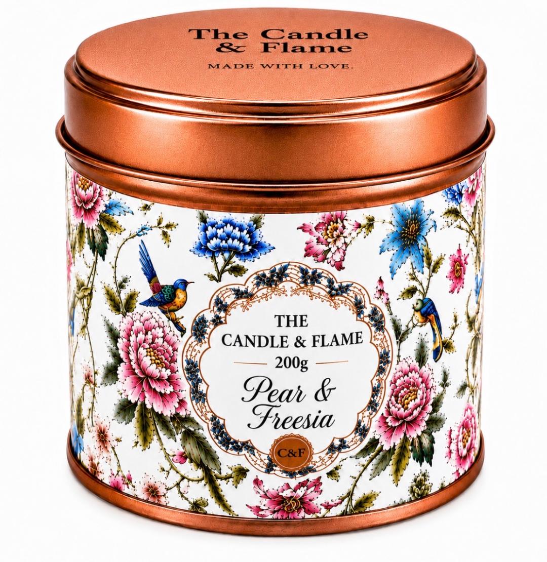 Pear & Freesia Scented Candle - 20cl/200g