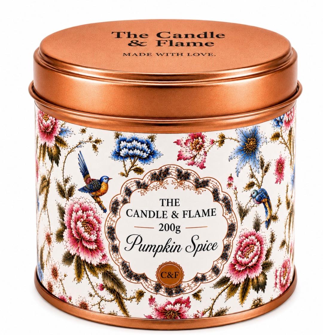 Pumpkin Spice Scented Candle - 20cl/200g