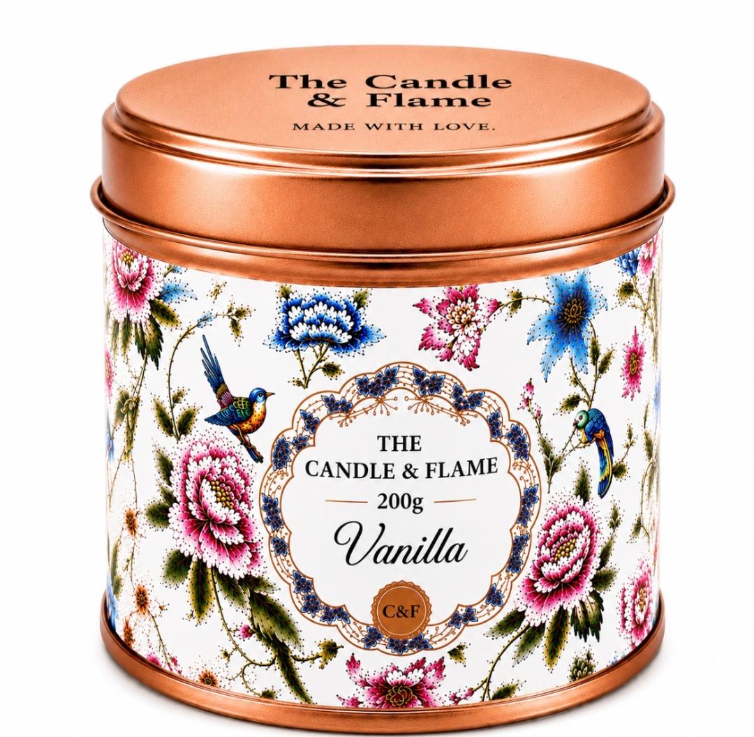 Vanilla Scented Candle - 20cl/200g